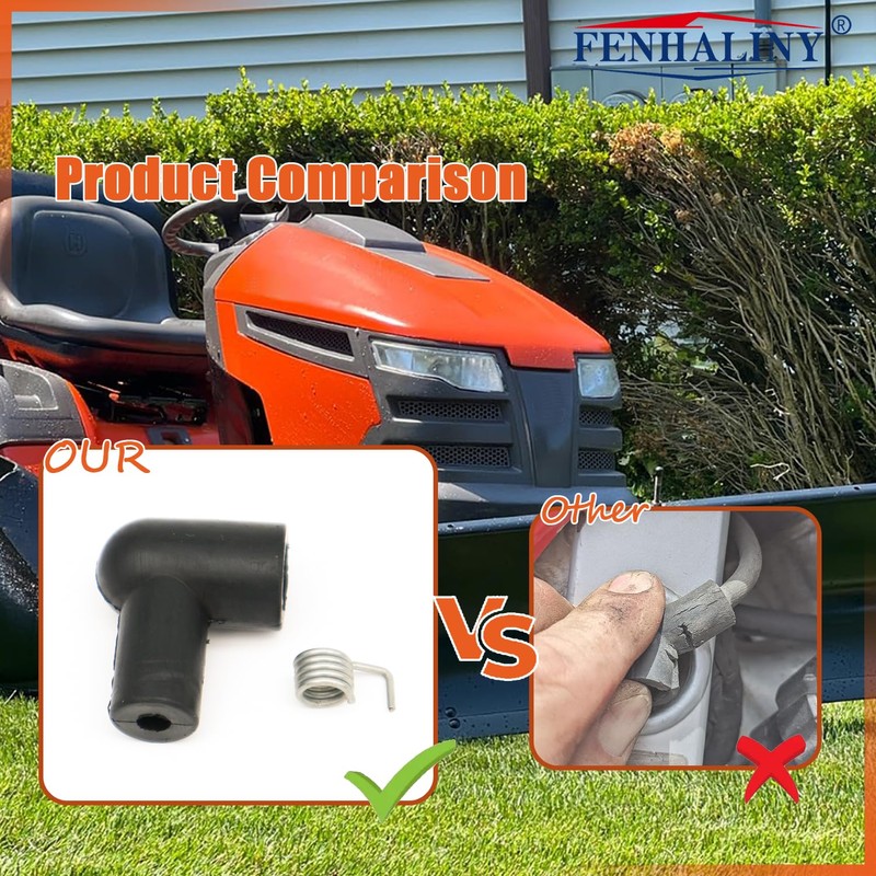 135-053 Spark Plug Boot Compatible with 5mm Wire Used on