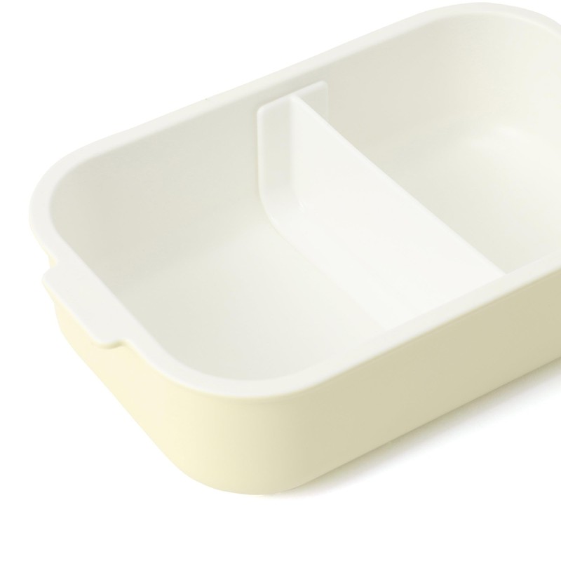 Francfranc Franc Lunch Box Lock, Clear, Multi Flower