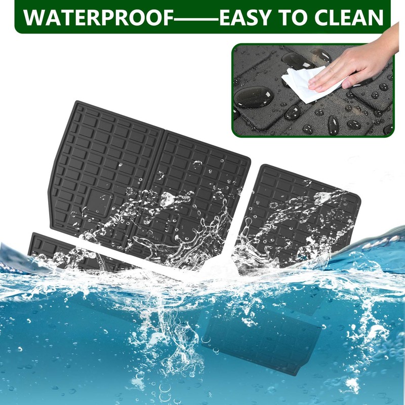 xipoqix Backrest Mat Compatible with 2011-2021 Jeep Grand Cherokee Cargo