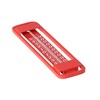 Lantelme Metal Outdoor Thermometer, Colour Red, Temperature Display, Analogue, -45°C