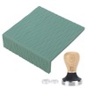 Coffee Tamper Set 58mm Beech Handle Coffee Hammer Embossed Tamping