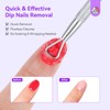 2Pcs Gentle Dip Nail Remover Kit 15ml: with Cuticle Oil