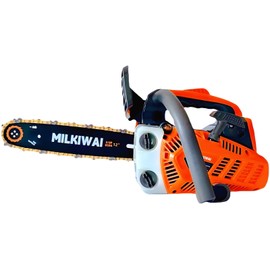 Gas Chainsaw 12 Inch Top Handle Chainsaw 2-Stroke 25.4CC Handheld Cordless Petrol Portable Gas Powered Chain Saw for Tree Wood Cutting