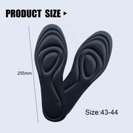 JCUGSBS Memory Foam Einlegesohlen für Herren & Damen - Weiche Schuheinlagen Komfort Einlagen für Schuhe, Sneaker, Stiefel - für Sport, Freizeit und Alltag