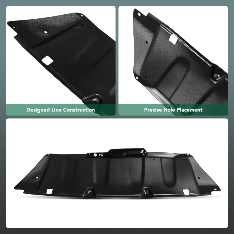 YHTAUTO Front Engine Splash Shield Compatible with Lexus RX400h 2006-2008