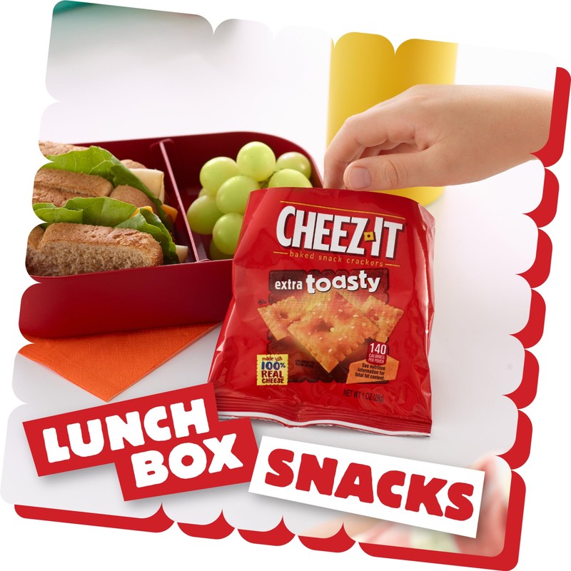 Cheez-It Cheese Crackers, Baked Snack Crackers, Office and Kids Snacks,