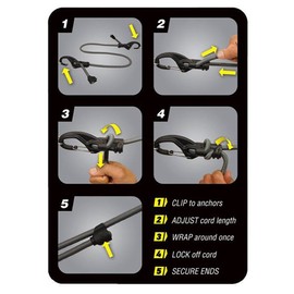 Nite Ize KBB5-03-01 KnotBone Adjustable Bungee size # 5