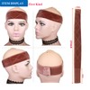 TOBBST Wig Grip Headbands for Women,2 Pieces Adjustable wig grip