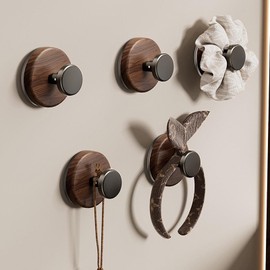 KEISHIN ABS Super Strong Vacuum Suction Cup Hook Reusable Towel Hook Wall Mount Hook Door Handle Pull Drawer Knob 1pcs