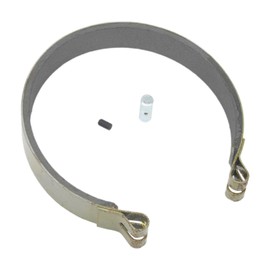 Amagogo Brake Band with Pin Set Gokart Braking System Components Gokart Supplies Replacement for UTV Minibike ATV Professionals, 5 inches