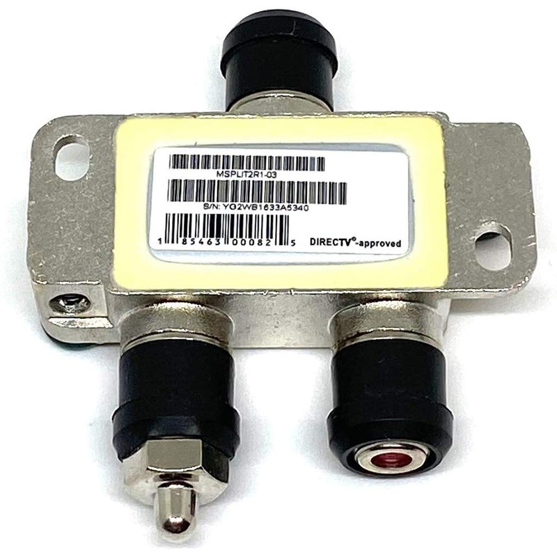 Directv SWM Approved 2-Way Wide Band Splitter (2-Pack)