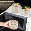 Thermal Container, Stainless Steel Warming Container, BPA-Free Food Container, Equipped