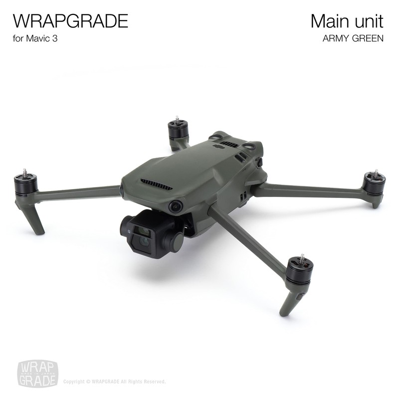 WRAPGRADE Full Skin Stickers for DJI Mavic 3 / Mavic