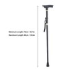 15 Gears Adjustment Elderly Folding Waking Cane Hand Walking Standing