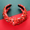JERTOCLE Christmas Headband Xmas Hairband for Women Christmas Reindeer Headband