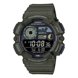 Casio Watch WS-1500H-3BVEF, Green, Strap.