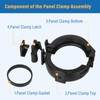 PROSOCOOL Panel Clamp Assembly HC-113 for Heliocol Swimming Pool Solar