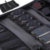 Portable Zippered Key Case,Car Key Holder Leather Key Organizer Case