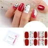 Easy Nail Art Set: Easy-to-Apply Nail Stickers, Self-Material ZK-051 13ea