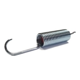 Elegent Upholstery 3-5/8 Overall Length Replacement Recliner Sofa Chair Mechanism Tension Spring - Long Neck Hook Style [3-1/2 Length Hook to Hook]