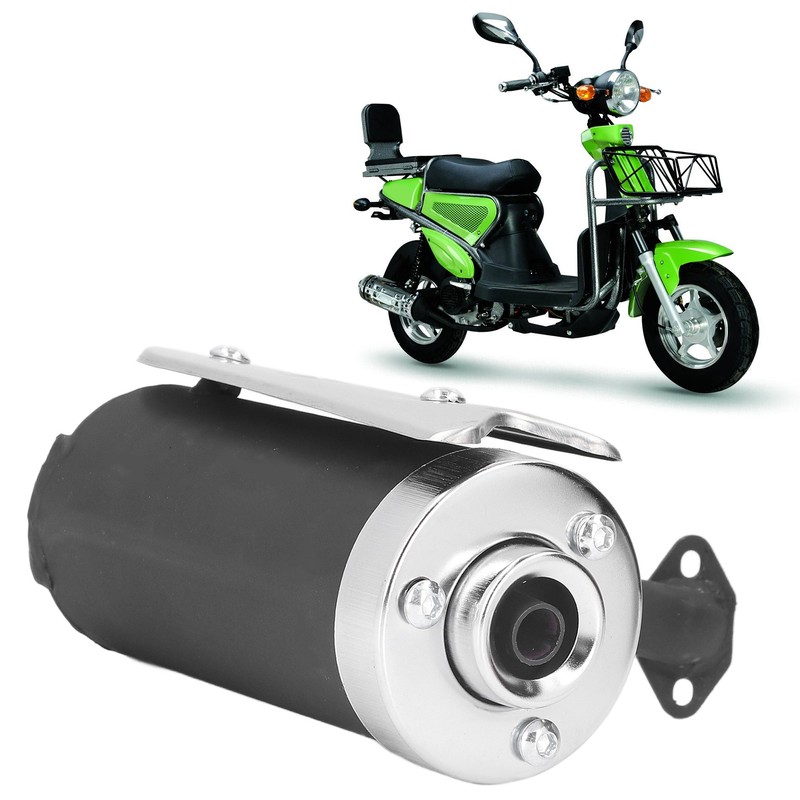 Scooter Exhaust Pipe Metal Alloy Replacement for 43cc 49cc Quad