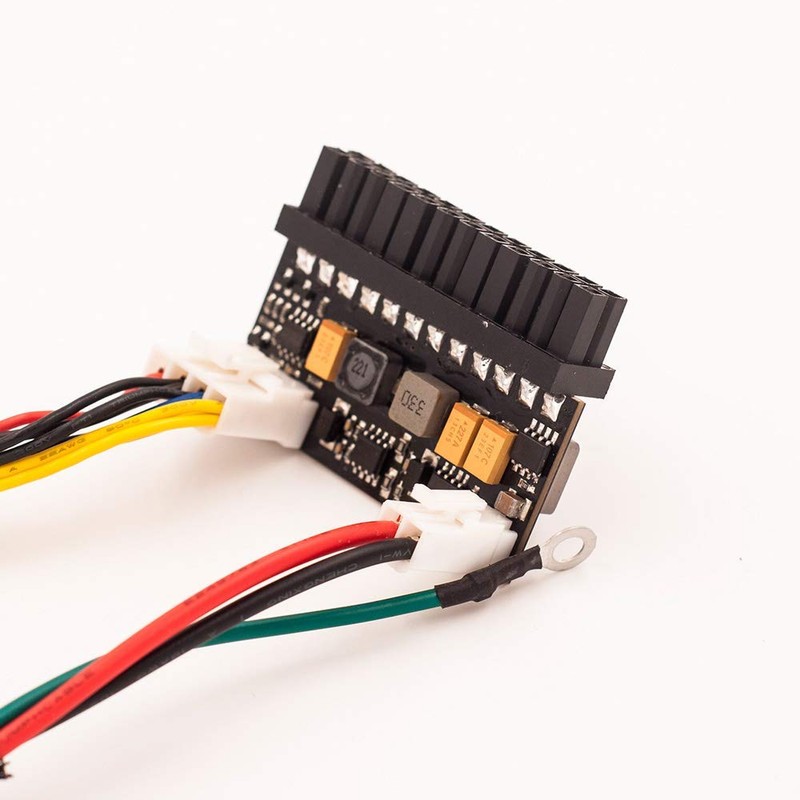 RGEEK 24pin PSU 12V DC Input 150W Peak Output Switch
