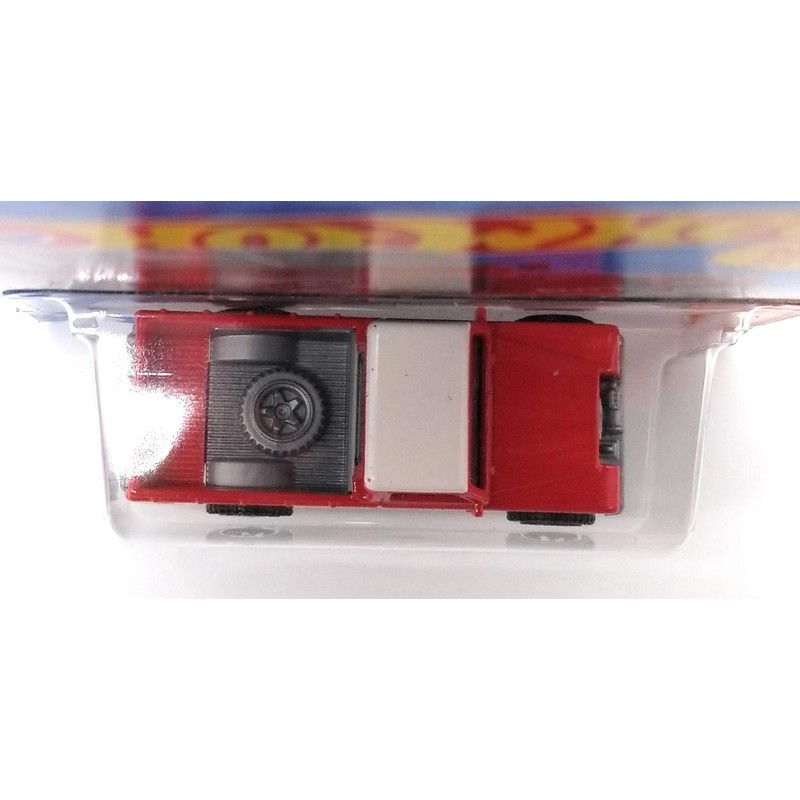 Hot Wheels Land Rover Series III Pickup 111/250, Rojo