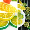 12Pcs Fake Lemon Slices Artificial - Fruit Party Decorations Fake
