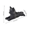 STOBOK Cast Iron Cat Shape Door Stopper Heavy Duty Wedge
