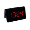 TFA Dostmann ICON 60.2543 Digital Radio-Controlled Alarm Clock, Plastic, Black,