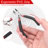 HARFINGTON Pliers 5" Mini Combination Pliers with Cutter & PVC