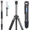 Compact Carbon Fiber Tripod Lightweight 10-Layer Carbon Travel Camera Stand