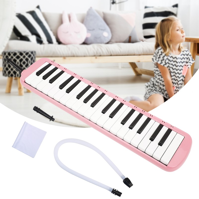 Melodica 37 Keys Keyboard Wind Musical Instrument for Beginner Professional