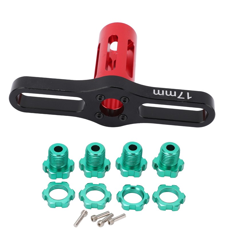 4 Set 17mm Hex Nuts Splined Wheel Hubs with Removal
