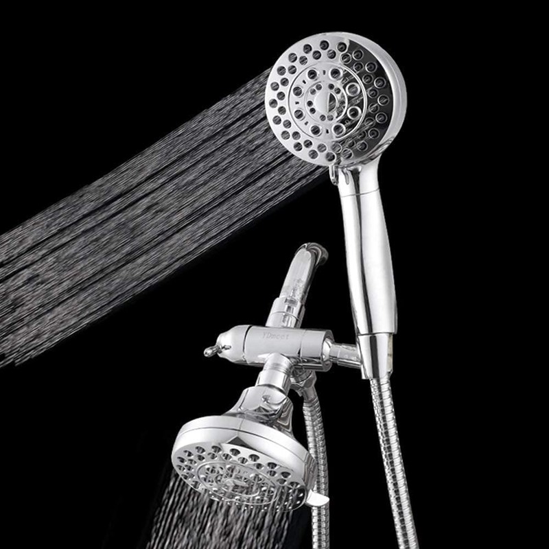 YDmeet Shower Arm Diverter with Handshower Mount, G1/2 Brass Shower