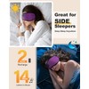 ZHENYEMEI Bluetooth Sleep Headphones White Noise Sleep Mask | 3D