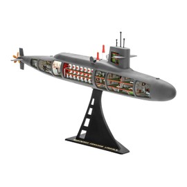 Revell 05185 S.S.B. 1:253 Scale Abraham Lincoln with Interior Trim Unbuilt/Unpainted Plastic Model Kit