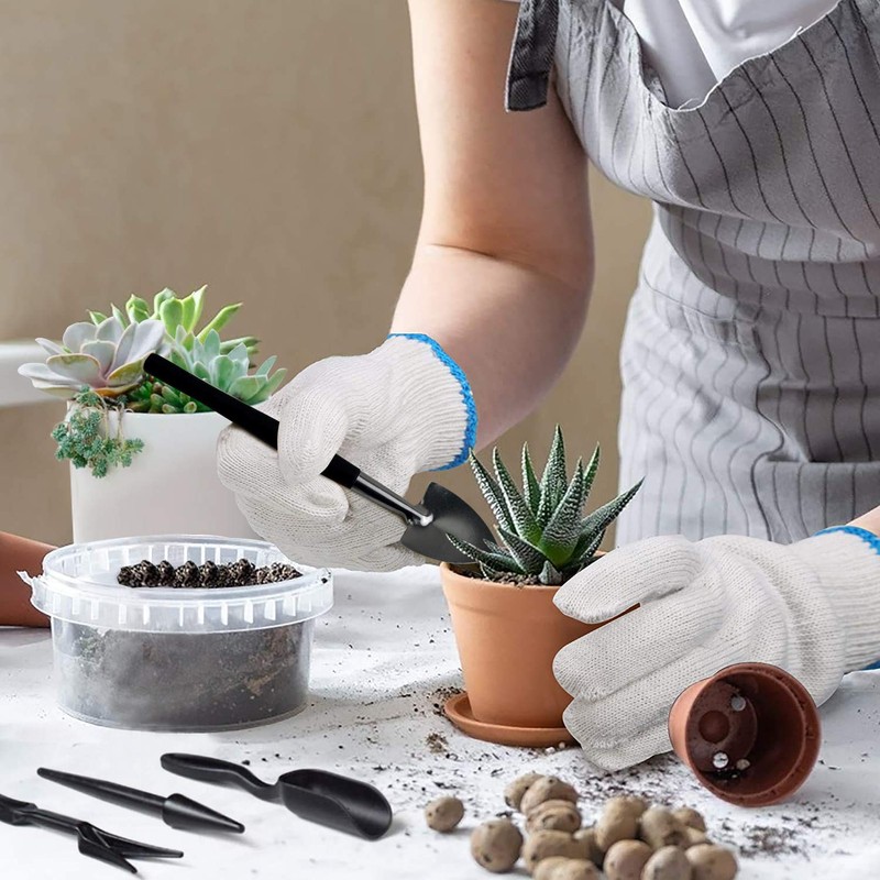 Succulent Tools, 13 Pcs Mini Garden Tool Set, Transplanting Tools