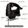 Unbranded Electric Handle Jig Saw Black Variable Speed 45 Degree