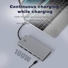 ZoraVson SSD M2 NVME Docking Station with USB C Hub