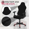 sourcing map 2Pcs Gaming Chair Covers, Stretchable Office Computer Chair