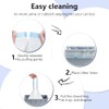120 Count Self-Cleaning Cat Litter Box Liners Bag, Compatible with