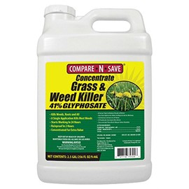 Compare-N-Save Glyphosate Concentrate Grass & Weed Killer Herbicide, 2.5-Gallon