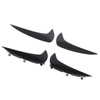 1 Pair Rear Bumper Spoiler Air Vent Cover Left Right