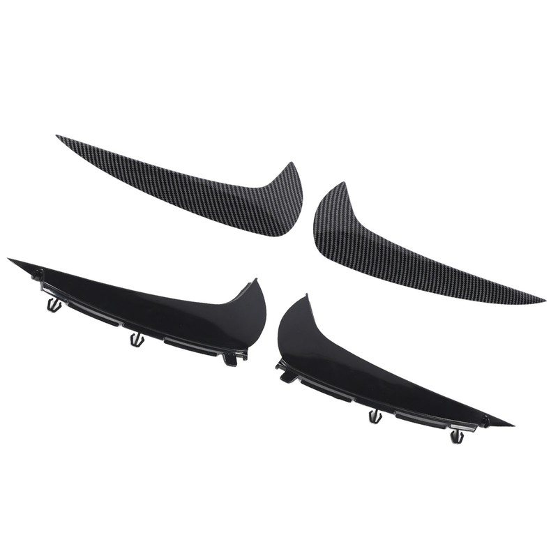 1 Pair Rear Bumper Spoiler Air Vent Cover Left Right
