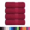 vidaXL Soap Towels - 4 Pcs 30x30 cm, 100% Cotton,