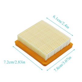 Atunee 5PCS 4180 141 0300 Air Fil-TER for Stihl FS89 FS89R FS91 FS91R FS111 FS111R FS111RX FS131 FS131R FS311 FR131T FC91 FC96 FC111 String Trimmer