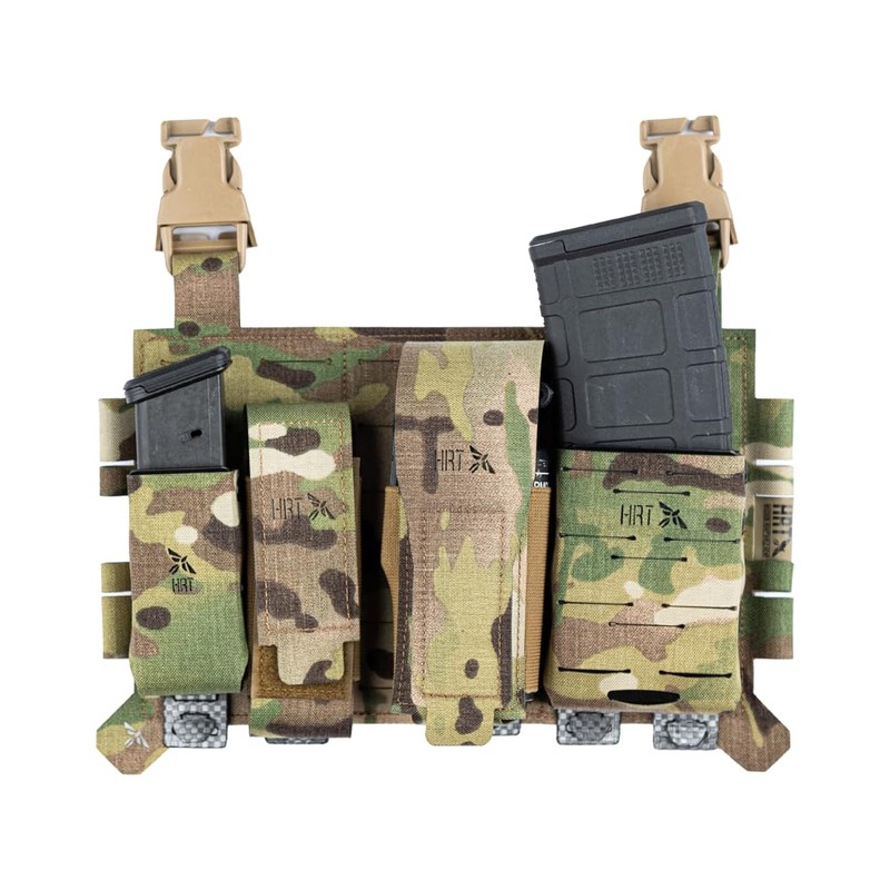 HRT Laser Cut MOLLE Placard - Ranger Green