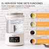 Kawu Electric Kettle, 2.5L Health Pot with Temperature Control, 7-in-1