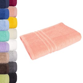 Lavea Emma Series Sauna Towel 80 x 200 cm Pastel Pink 500 g/m² 100% Cotton